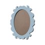 Moldura Provençal Colorida Oval em MDF 6mm Para Quadros Decorativos Com Fundo MDF
