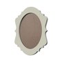 Moldura Provençal Colorida Oval em MDF 6mm Para Quadros Decorativos Com Fundo MDF