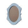 Moldura Provençal Colorida Oval em MDF 6mm Para Quadros Decorativos Com Fundo MDF