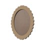 Moldura Provençal Colorida Oval em MDF 6mm Para Quadros Decorativos Com Fundo MDF