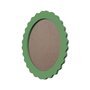 Moldura Provençal Colorida Oval em MDF 6mm Para Quadros Decorativos Com Fundo MDF