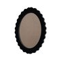 Moldura Provençal Colorida Oval em MDF 6mm Para Quadros Decorativos Com Fundo MDF