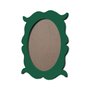 Moldura Provençal Colorida Oval em MDF 6mm Para Quadros Decorativos Com Fundo MDF