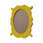 Moldura Provençal Colorida Oval em MDF 6mm Para Quadros Decorativos Com Fundo MDF