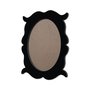 Moldura Provençal Colorida Oval em MDF 6mm Para Quadros Decorativos Com Fundo MDF