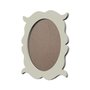 Moldura Provençal Colorida Oval em MDF 6mm Para Quadros Decorativos Com Fundo MDF