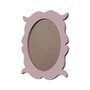Moldura Provençal Colorida Oval em MDF 6mm Para Quadros Decorativos Com Fundo MDF