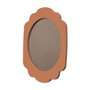 Moldura Provençal Colorida Oval em MDF 6mm Para Quadros Decorativos Com Fundo MDF