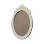 Moldura Provençal Colorida Oval em MDF 6mm Para Quadros Decorativos Com Fundo MDF