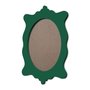 Moldura Provençal Colorida Oval em MDF 6mm Para Quadros Decorativos Com Fundo MDF