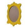 Moldura Provençal Colorida Oval em MDF 6mm Para Quadros Decorativos Com Fundo MDF