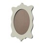 Moldura Provençal Colorida Oval em MDF 6mm Para Quadros Decorativos Com Fundo MDF