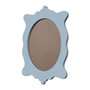 Moldura Provençal Colorida Oval em MDF 6mm Para Quadros Decorativos Com Fundo MDF