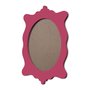 Moldura Provençal Colorida Oval em MDF 6mm Para Quadros Decorativos Com Fundo MDF
