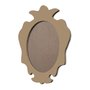 Moldura Provençal Colorida Oval em MDF 6mm Para Quadros Decorativos Com Fundo MDF