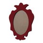 Moldura Provençal Colorida Oval em MDF 6mm Para Quadros Decorativos Com Fundo MDF