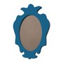 Moldura Provençal Colorida Oval em MDF 6mm Para Quadros Decorativos Com Fundo MDF