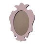 Moldura Provençal Colorida Oval em MDF 6mm Para Quadros Decorativos Com Fundo MDF