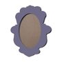 Moldura Provençal Colorida Oval em MDF 6mm Para Quadros Decorativos Com Fundo MDF