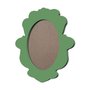 Moldura Provençal Colorida Oval em MDF 6mm Para Quadros Decorativos Com Fundo MDF