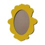 Moldura Provençal Colorida Oval em MDF 6mm Para Quadros Decorativos Com Fundo MDF