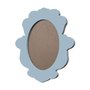 Moldura Provençal Colorida Oval em MDF 6mm Para Quadros Decorativos Com Fundo MDF