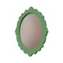 Moldura Provençal Colorida Oval Em MDF 6mm Para Quadros Decorativos Com Fundo MDF e PVC Antirreflexo