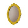 Moldura Provençal Colorida Oval Em MDF 6mm Para Quadros Decorativos Com Fundo MDF e PVC Antirreflexo