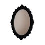 Moldura Provençal Colorida Oval Em MDF 6mm Para Quadros Decorativos Com Fundo MDF e PVC Antirreflexo