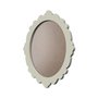 Moldura Provençal Colorida Oval Em MDF 6mm Para Quadros Decorativos Com Fundo MDF e PVC Antirreflexo