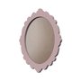 Moldura Provençal Colorida Oval Em MDF 6mm Para Quadros Decorativos Com Fundo MDF e PVC Antirreflexo