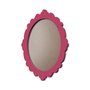 Moldura Provençal Colorida Oval Em MDF 6mm Para Quadros Decorativos Com Fundo MDF e PVC Antirreflexo