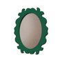Moldura Provençal Colorida Oval Em MDF 6mm Para Quadros Decorativos Com Fundo MDF e PVC Antirreflexo