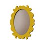 Moldura Provençal Colorida Oval Em MDF 6mm Para Quadros Decorativos Com Fundo MDF e PVC Antirreflexo