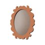 Moldura Provençal Colorida Oval Em MDF 6mm Para Quadros Decorativos Com Fundo MDF e PVC Antirreflexo