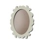 Moldura Provençal Colorida Oval Em MDF 6mm Para Quadros Decorativos Com Fundo MDF e PVC Antirreflexo