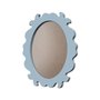 Moldura Provençal Colorida Oval Em MDF 6mm Para Quadros Decorativos Com Fundo MDF e PVC Antirreflexo