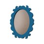 Moldura Provençal Colorida Oval Em MDF 6mm Para Quadros Decorativos Com Fundo MDF e PVC Antirreflexo
