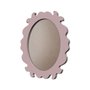 Moldura Provençal Colorida Oval Em MDF 6mm Para Quadros Decorativos Com Fundo MDF e PVC Antirreflexo