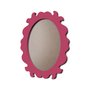 Moldura Provençal Colorida Oval Em MDF 6mm Para Quadros Decorativos Com Fundo MDF e PVC Antirreflexo