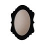 Moldura Provençal Colorida Oval Em MDF 6mm Para Quadros Decorativos Com Fundo MDF e PVC Antirreflexo