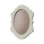 Moldura Provençal Colorida Oval Em MDF 6mm Para Quadros Decorativos Com Fundo MDF e PVC Antirreflexo