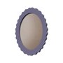 Moldura Provençal Colorida Oval Em MDF 6mm Para Quadros Decorativos Com Fundo MDF e PVC Antirreflexo