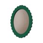Moldura Provençal Colorida Oval Em MDF 6mm Para Quadros Decorativos Com Fundo MDF e PVC Antirreflexo