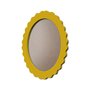 Moldura Provençal Colorida Oval Em MDF 6mm Para Quadros Decorativos Com Fundo MDF e PVC Antirreflexo