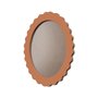 Moldura Provençal Colorida Oval Em MDF 6mm Para Quadros Decorativos Com Fundo MDF e PVC Antirreflexo