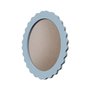 Moldura Provençal Colorida Oval Em MDF 6mm Para Quadros Decorativos Com Fundo MDF e PVC Antirreflexo