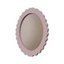 Moldura Provençal Colorida Oval Em MDF 6mm Para Quadros Decorativos Com Fundo MDF e PVC Antirreflexo