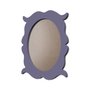 Moldura Provençal Colorida Oval Em MDF 6mm Para Quadros Decorativos Com Fundo MDF e PVC Antirreflexo