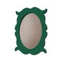 Moldura Provençal Colorida Oval Em MDF 6mm Para Quadros Decorativos Com Fundo MDF e PVC Antirreflexo